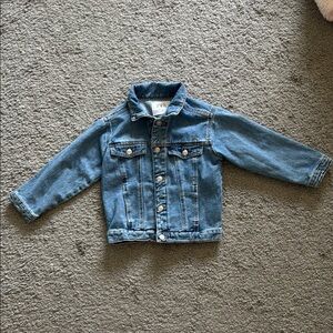 NWOT Zara Blue Denim Jacket